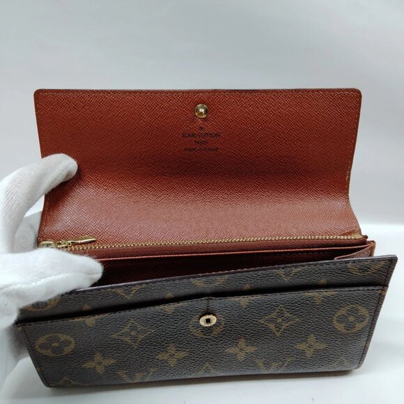 Louis Vuitton LV Long Wallet Brown Monogram 250-081925 - Picture 5 of 9
